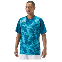 Yonex Sports T-shirt Crew Neck Club Team YM0033 (100% Polyester) 2025 teal men's
